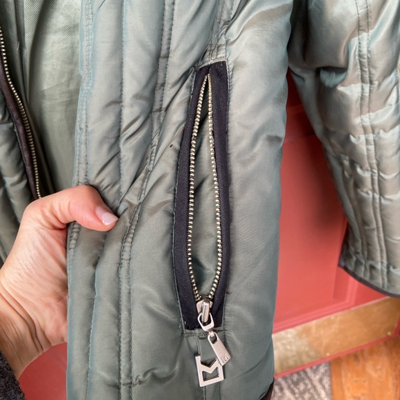 Michael Kors Olive Green Hunter Jacket -Size Small - Picture 7 of 16